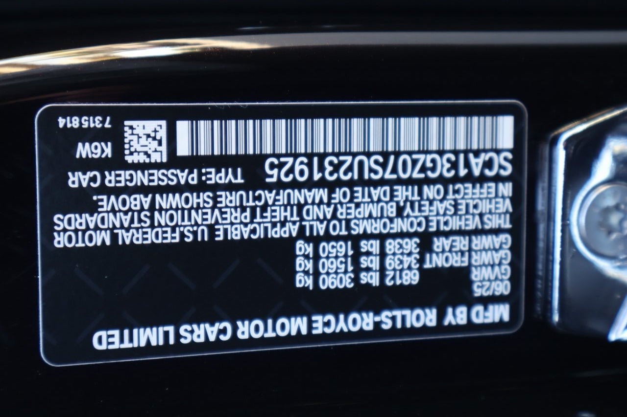 2025 Rolls-Royce Ghost Sedan