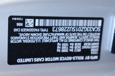 2025 Rolls-Royce Ghost Black Badge