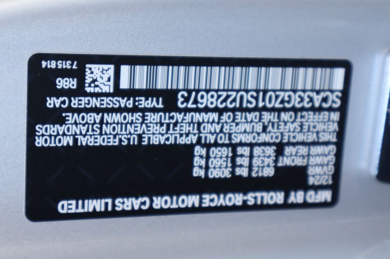 2025 Rolls-Royce Ghost Black Badge