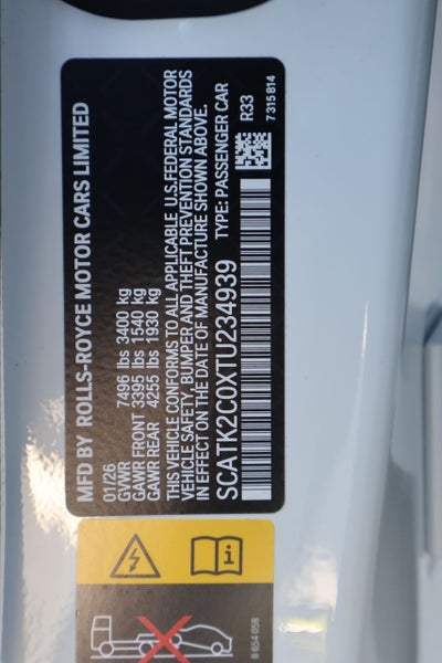 2026 Rolls-Royce Spectre Coupe