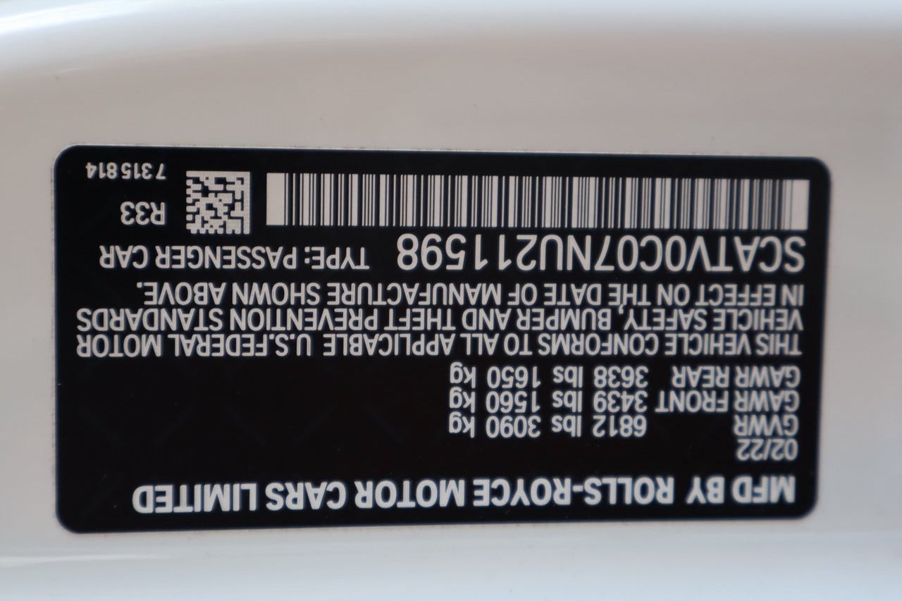 2022 Rolls-Royce Ghost Sedan