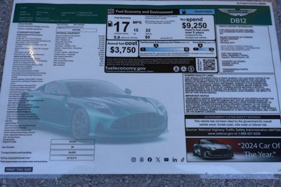 2025 Aston Martin DB12 Coupe