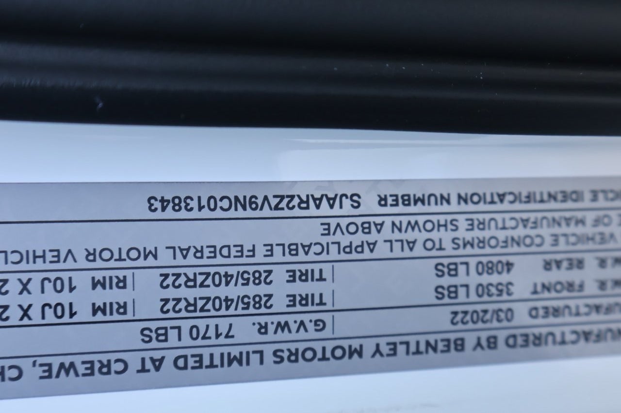 2022 Bentley Bentayga Speed