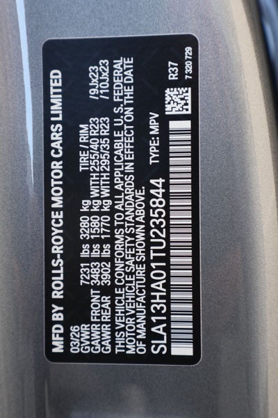 2026 Rolls-Royce Cullinan Sport Utility