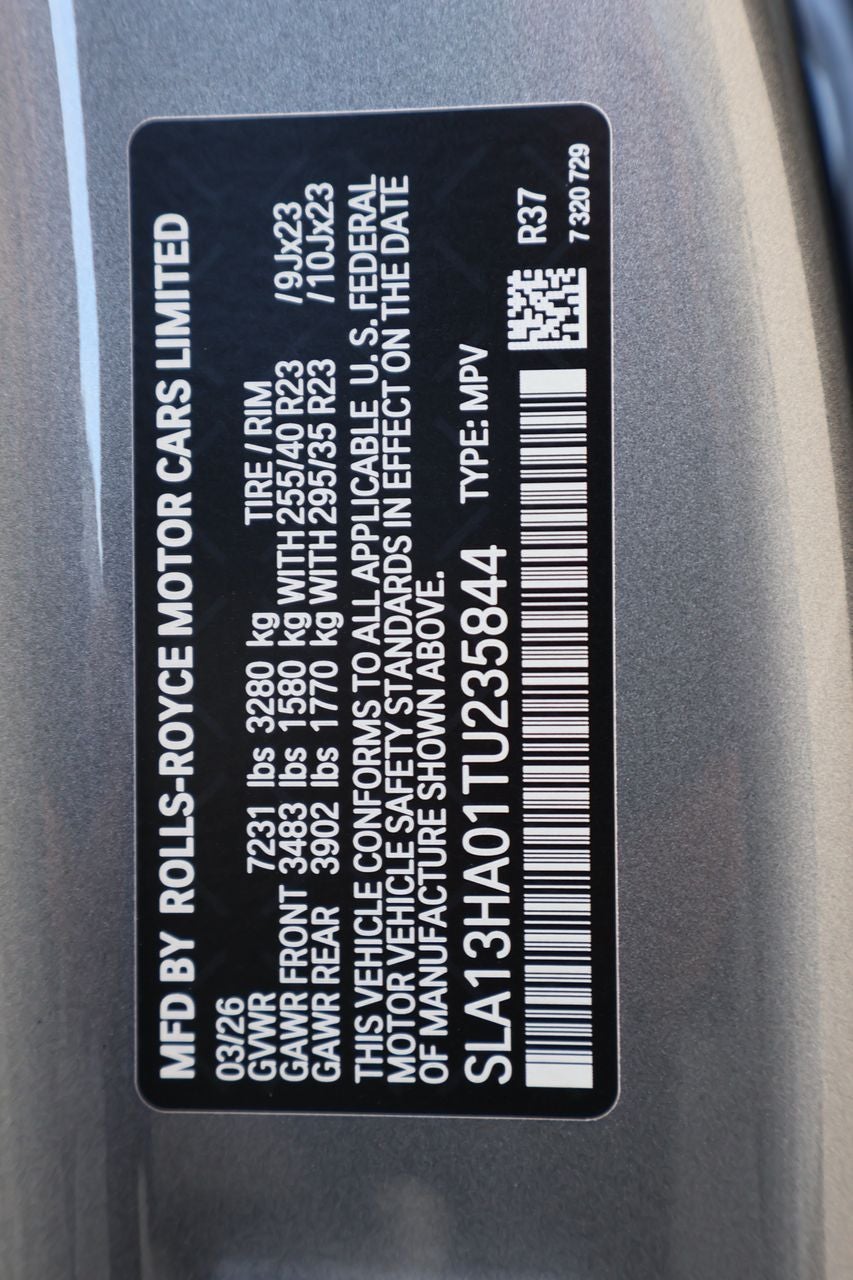 2026 Rolls-Royce Cullinan Sport Utility