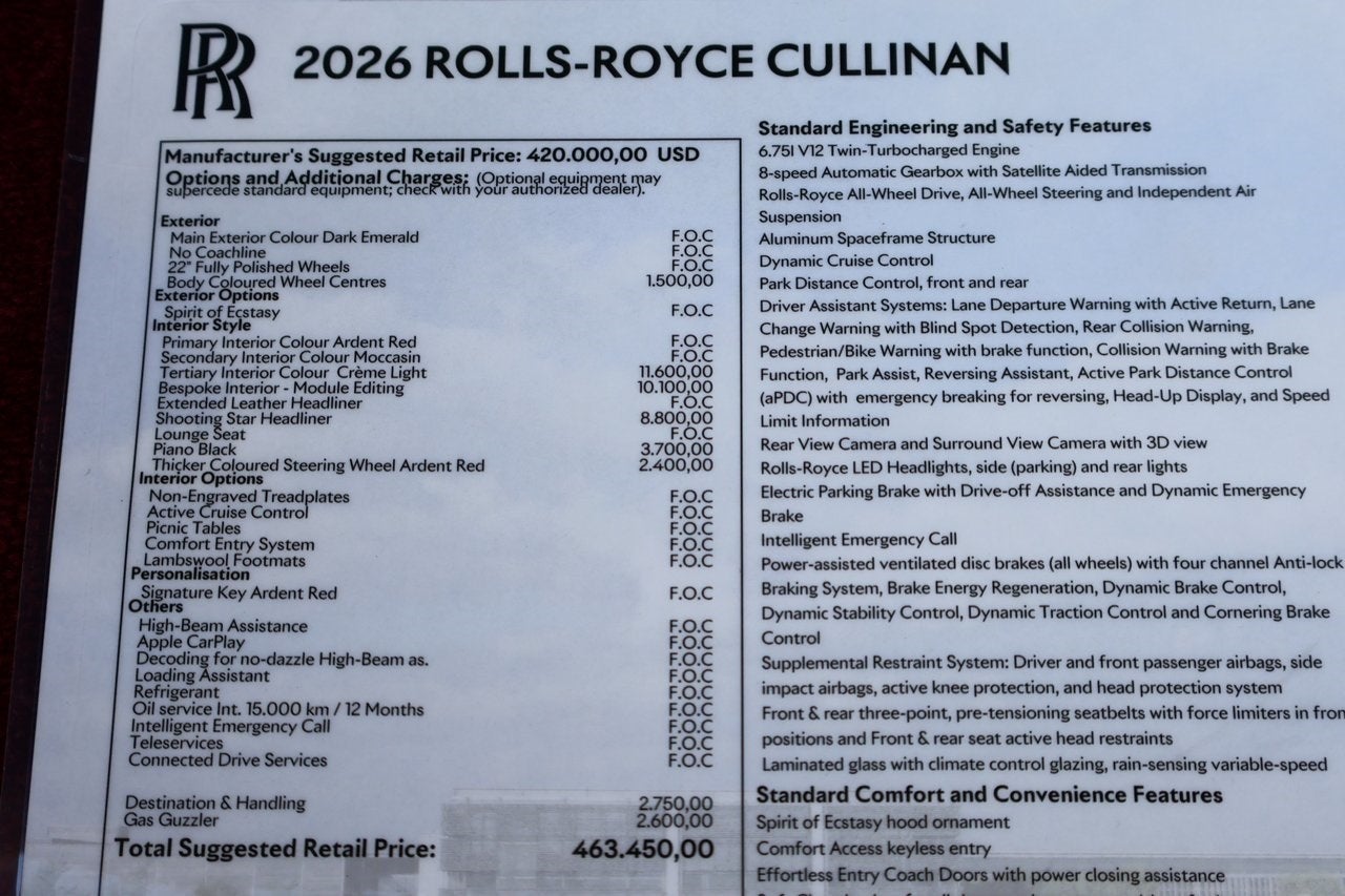 2026 Rolls-Royce Cullinan 
