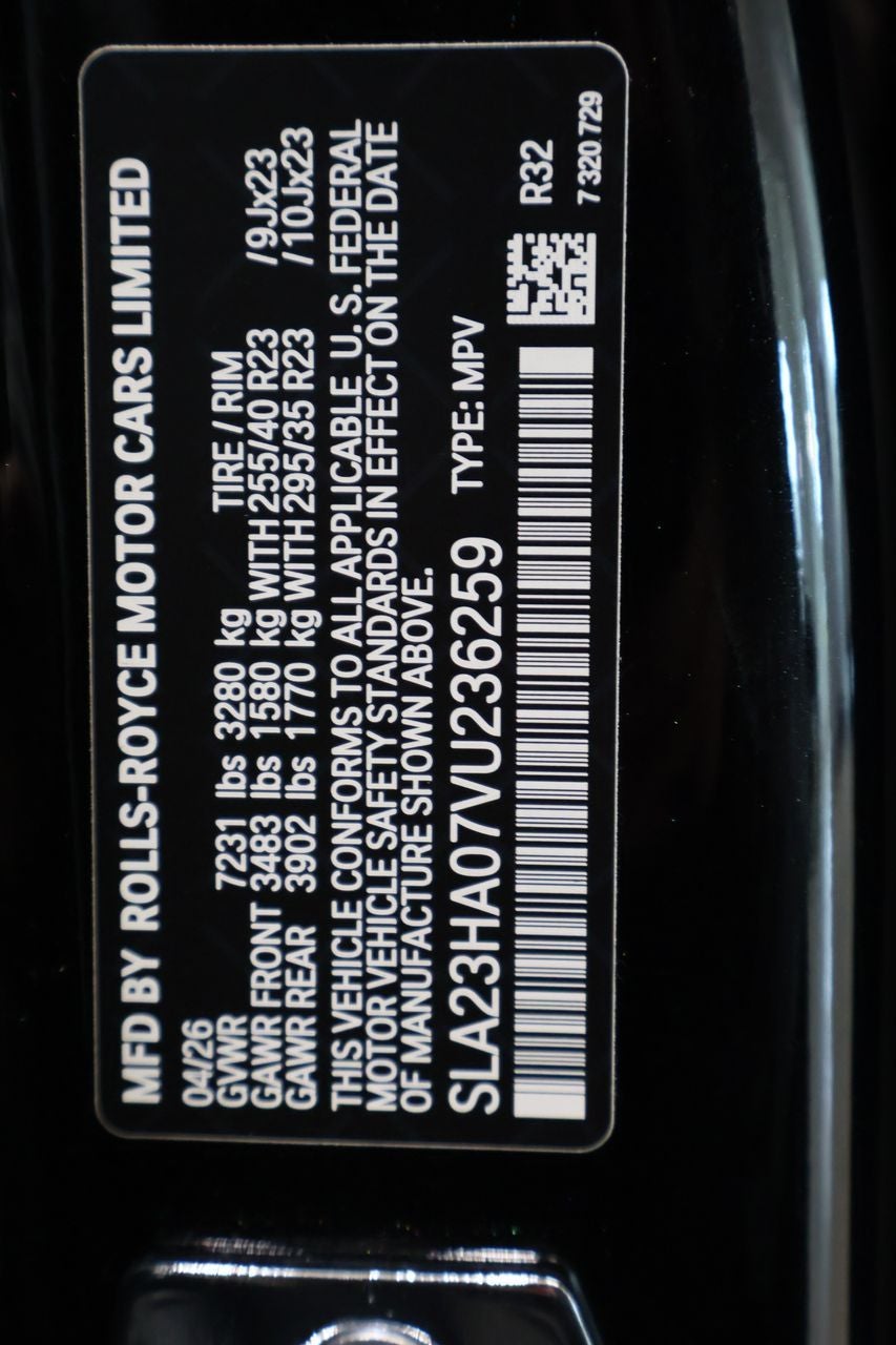 2027 Rolls-Royce Cullinan Sport Utility
