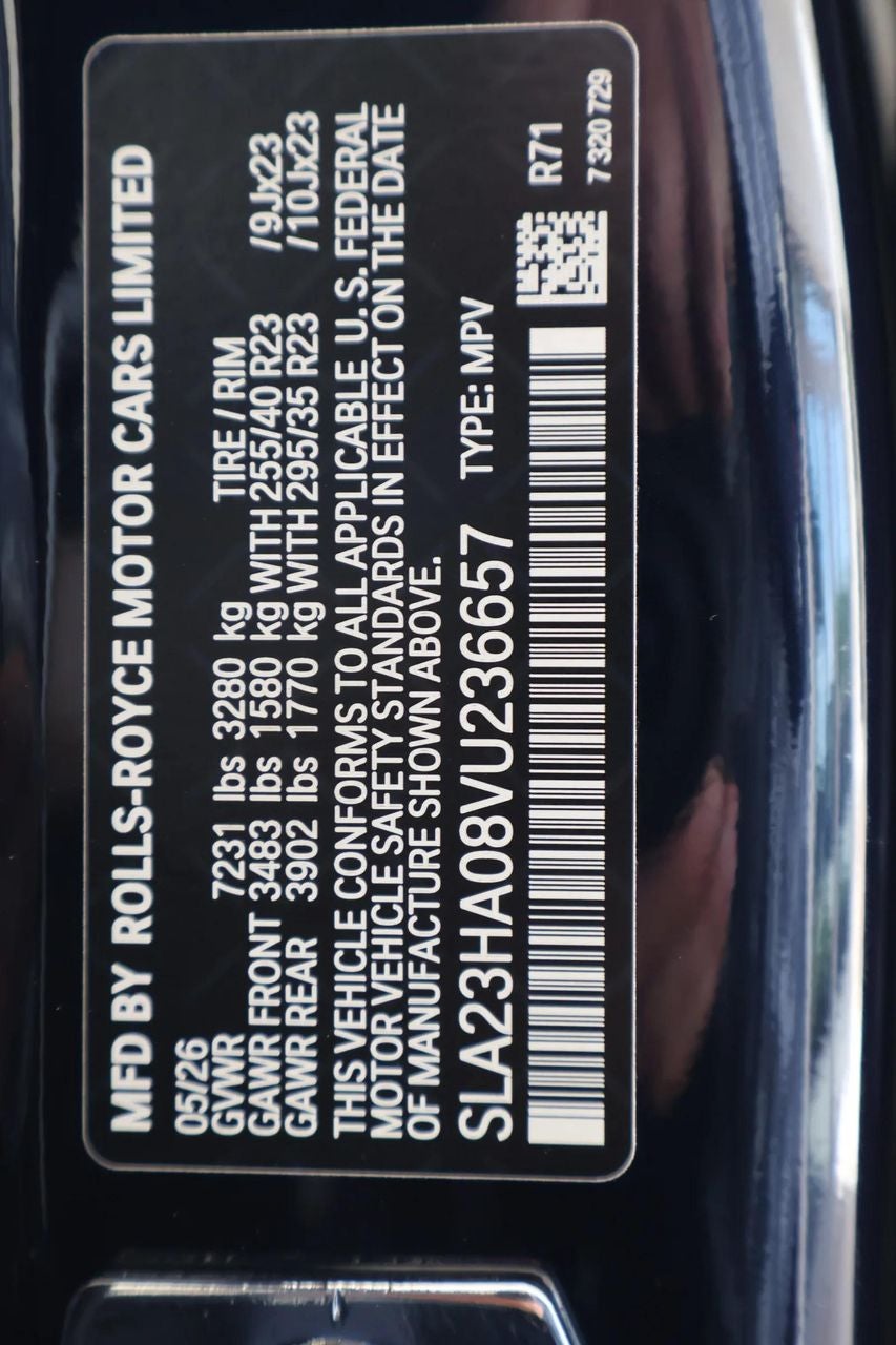 2027 Rolls-Royce Cullinan Sport Utility