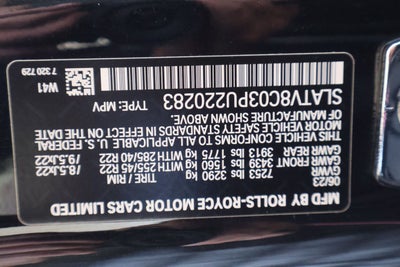 2023 Rolls-Royce Cullinan Black Badge