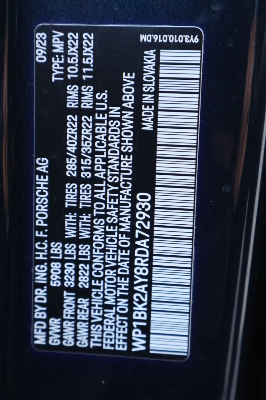 2024 Porsche Cayenne Coupe Turbo GT