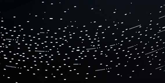 Illuminated Fascia transforms into a mesmerizing spectacle, with over 5,500 glowing stars shimmering against a deep Piano Black sky.