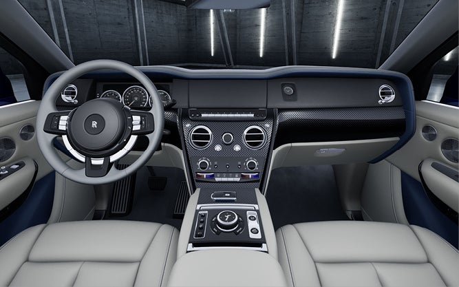 Interior cockpit with high-performance materials