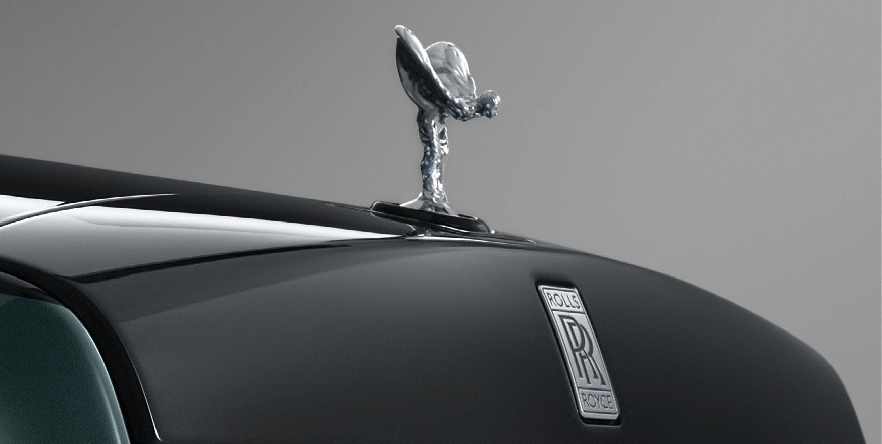 Close up of Spirit of Ectasy