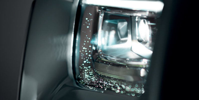 Starlight Headlights with 580 laser-cut stars